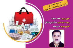 دوره حضوری تک پودمان دوره کمک‌های اولیه